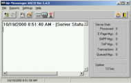 Air Messenger ASCII screenshot